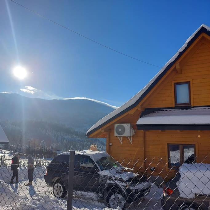 Panorama Sucha Gora ,Lesny Domek Skawica  Buitenkant foto